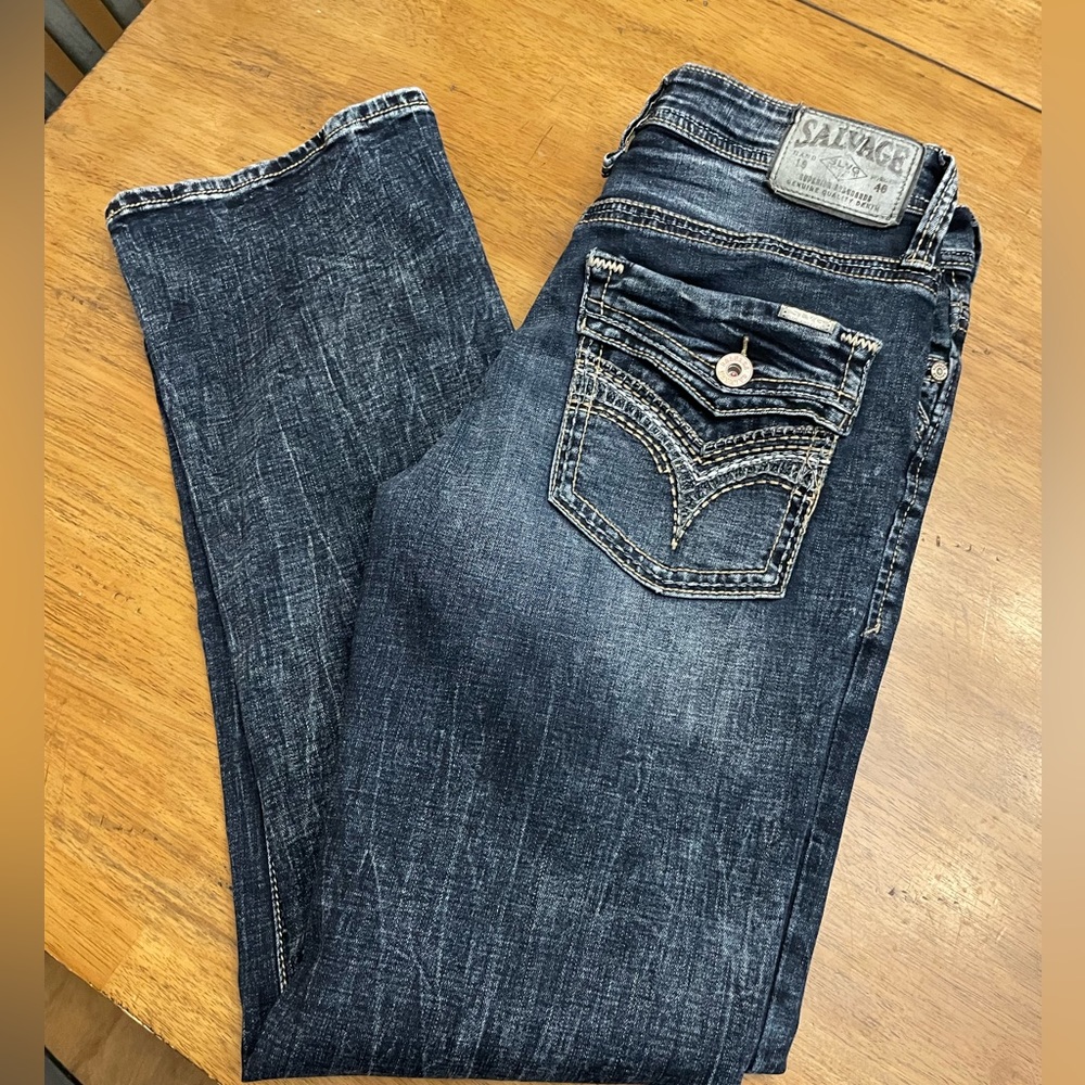 Salvage mayhem jeans 33L EUC